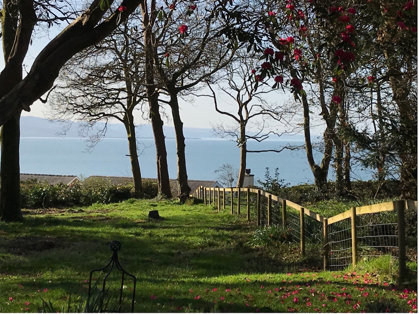 Sea View from Garden